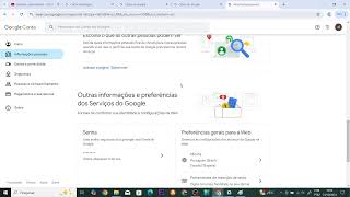 Como excluir o idioma secundário para os serviços do Google na Conta do GOOGLE PC [upl. by Sergei423]