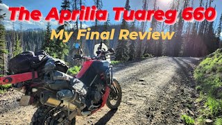 🏆The Aprilia Tuareg 660 My FINAL Review🚀 [upl. by Affer]