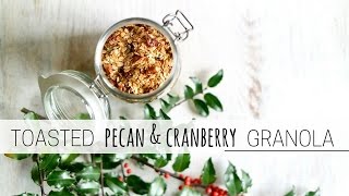 HOMEMADE GRANOLA » quick  easy [upl. by Nylednarb]