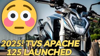 Finally 2025 TVS Apache 125 is here  आख़िरकार हो ही गई Launch  india मे ​​⁠​⁠​⁠DeepakKohli25 [upl. by Enenstein949]