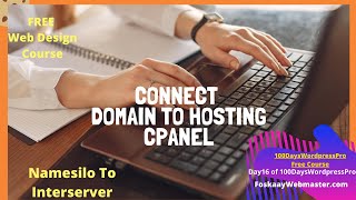 DNSHow to Connect Domain To Hosting CPanelNamesilo to Interserver hostingPoint Domain To Hosting [upl. by Eelinej]