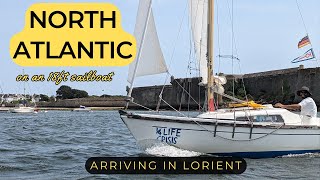 Arriving in Lorient  Solo NorthAtlantic crossing on an 18fter [upl. by Leonard]