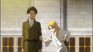 Historia punches Levi 😂❤️  Attack on Titan  Shingeki No Kyojin  Sugar Crash 🎵  AMV [upl. by Selrahcnhoj]