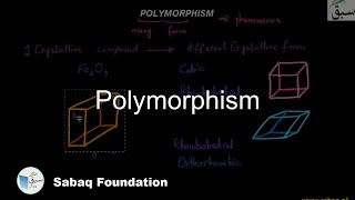 Polymorphism Chemistry Lecture  Sabaqpk [upl. by Aseneg]