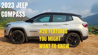 Jeep Compass 2023  20 features you might not know existed [upl. by Terchie]