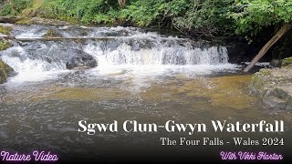 The Four Falls  Sgwd Clun Gwyn Waterfall [upl. by Ecreip]