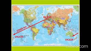 VK2GR  Australia on 28 MHz  10m via F2 [upl. by Narcissus157]