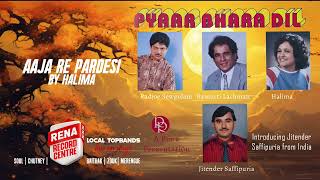 AAJA RE PARDESI I HALIMA I ALBUM PYAAR BHARA DIL I RENA RECORDS CENTRE [upl. by Ahsemed]