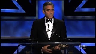 GEORGE CLOONEY on His Worst Job Ever  2013 Britannia Awards on BBC AMERICA [upl. by Kathryn]