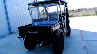 Customized 2012 Kawasaki Mule 4010 Trans 4X4 Super Black [upl. by Lalise]