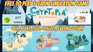 DESERTOPIA 2 CRYPTOPIA – How to Start amp Basic Tips Free to Play amp Earn NFT Game [upl. by Nad]