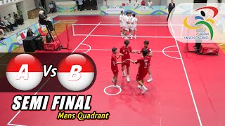 SEMI FINAL QUADRANT 🇮🇩 INA A VS 🇮🇩 INA B ASEAN UNIVERSITY GAMES 2024 [upl. by Weismann]