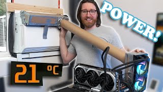 I Used My Window AC To Cool My Gaming PC [upl. by Angelica]