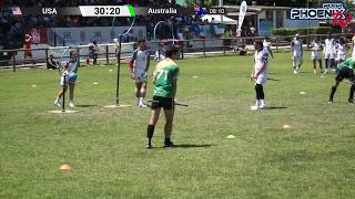 IQA World Cup 2018 Quarterfinal USA vs Australia [upl. by Namdor301]