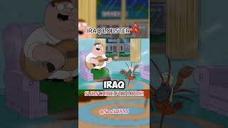 IRAQ LOBSTER  FAMILY GUY  Subscribe for more familyguy videos shortsfeed shorts viral funny [upl. by Fillander]