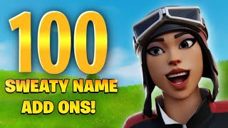 100 Sweaty Things To Put In Your Fortnite Name In Chapter 5 [upl. by Annelak528]