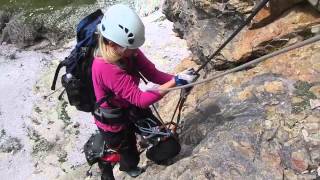 Discovery Dolomites Via Ferrata Piazzetta  Sella Group [upl. by Ellenaej]