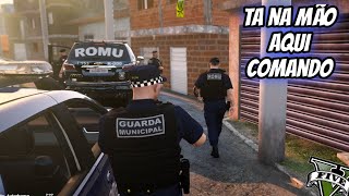 GCM APOIO A PM  CARRO FURTADO RECUPERADO  GTA RP [upl. by Ceil56]