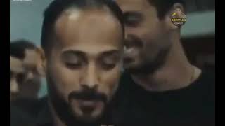 مشهد توديع سعد سمير للنادي الاهلي  مسخرة [upl. by Namra]