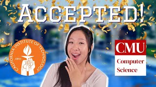 HOW TO GET INTO CALTECH  CARNEGIE MELLON SCS [upl. by Odnumyer]