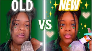 ASMR✨♡ OLD VS NEW TRIGGERS 👴🏽🤩✨ WHICH TEAM ARE YOU  SO TINGLYYY😍 [upl. by Anitaf]