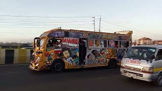 BRAWLOUT MATATU Flyby On Langata Road [upl. by Alidia]