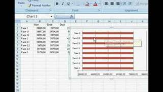 Gantt chart in Excel [upl. by Jovita914]