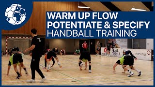 Specific Handball Warm Up Flow  Handballtraining Siglev Skjern  Handball inspires [upl. by Sible]