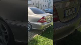 MercedesBenz W203 25 V6 204HP Exhaust Sound mercedesbenz automobile exhaust fast albania [upl. by Asirram]