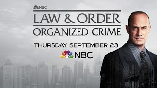 Law and Order Organized Crime Season 2 Promo HD Christopher Meloni spinoff [upl. by Robinson]