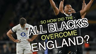 So how did the All Blacks overcome England  Analysis  Autumn Nations Series 2024 [upl. by Gnurt]