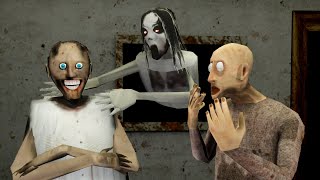 Granny vs Slendrina vs Grandpa funny horror animation [upl. by Yehudi358]