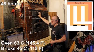 Finnish masonry heaters  The baking oven Part 1 [upl. by Micco174]