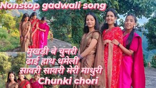 nonstop songgadwali songvairalvideo pahadi dance 💃।। pahadi lifestyle 🥰।।nlaxmi negi 🥰 [upl. by Torr]