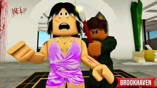 MY CRAZY EX BROKE INTO MY HOUSE AND ATTACKED ME Roblox Brookhaven 🏡RP  CoxoSparkle2 [upl. by Peltier]