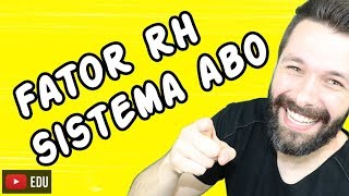 SISTEMA ABO e RH  TIPOS SANGUÍNEOS  Aula  Biologia com Samuel Cunha [upl. by Diane]