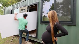 Transforming The Interior Of Our Cabin amp The Total Eclipse [upl. by Aneekat54]