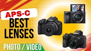 Best APSC Camera Lens  Best Photo  Video Lens [upl. by Ettenim565]