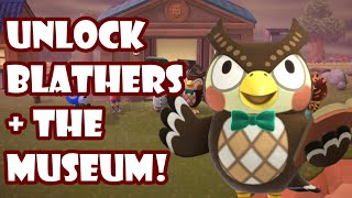 How To Unlock Blathers and The Museum In Animal Crossing New Horizons [upl. by Remington]