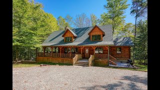 Hickory Hill Lodge Walkthrough Video  Hill Lodging Company Hocking Hills [upl. by Tadd750]