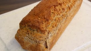 Vollkornbrot selbst gemacht einfach schnell und lecker Schritt für Schritt Rezept  recipe [upl. by Blodget]