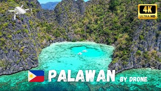 EL NIDO amp CORON Palawan Philippines by Drone in 2023  4K Aerial Footage [upl. by Yremogtnom]