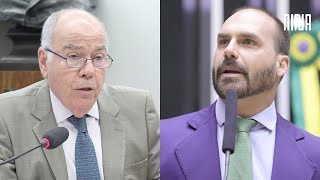 🔥Mauro Vieira lembra a Eduardo Bolsonaro que Brasil saiu da era da vergonha que passou com Jair🔥 [upl. by Rozelle]