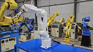 Yaskawa Motoman MH5 Industrial Robot  S20L94210 [upl. by Ellicul]