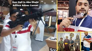 Gun Hall in Abu Dhabi Adihex Exhibition  Adnec Center In Abu Dhabi Exhibition abudhabi airgun [upl. by Ayotyal204]