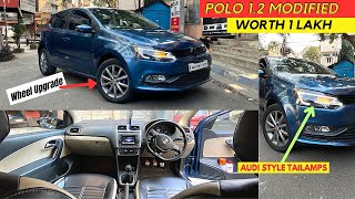 Modified VW POLO 12 MPI  Alloy wheel upgrade 🔥  VW Polo Taiwan Headlamps 😍  Drive Impressions [upl. by Notgnilliw309]