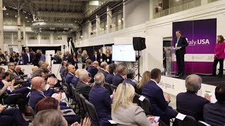 Vinitaly debutta negli Usa con oltre 230 aziende italiane [upl. by Jolda38]