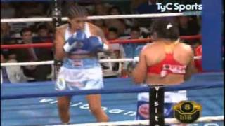 Erica FARIAS vs Mª Eugenia LOPEZ  WBC  Full Fight  Pelea Completa [upl. by Skelton]