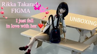 Rikka Takarada  Figma  Unboxing [upl. by Naujat]