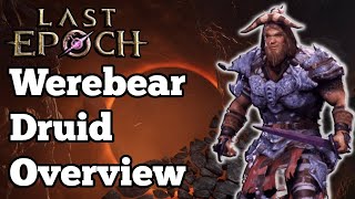 Last Epoch Swipe Werebear Druid level 28 First Impression [upl. by Akiam]